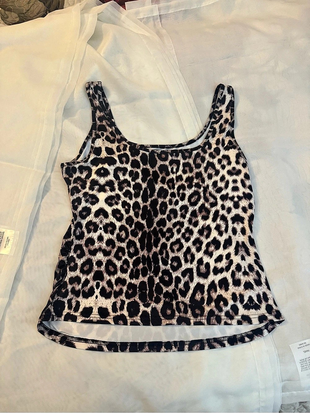 Finjani Leopard Print Tank top7